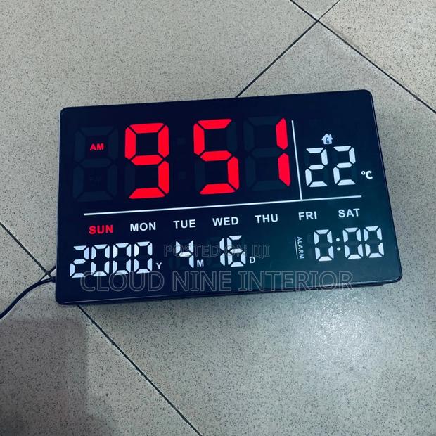Digital Clock 8”X12” Model Jh3219 photo 2