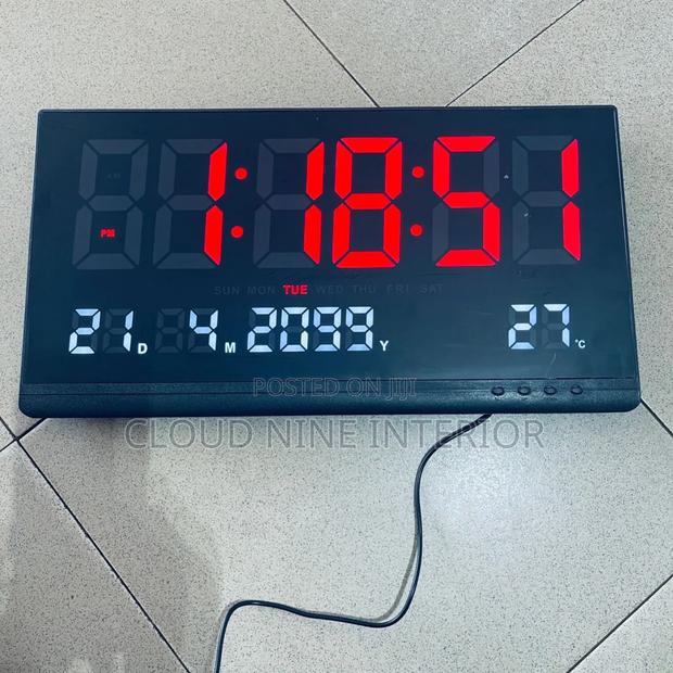 Digital Clock 10”X19”