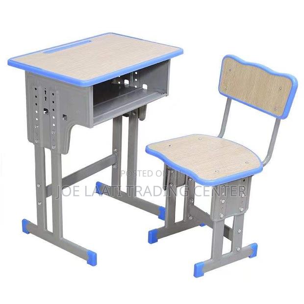 Double Pole Student Desk