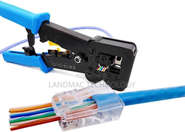 Rj45 Crimp Tool Ethernet Pass Thru Crimper photo 2