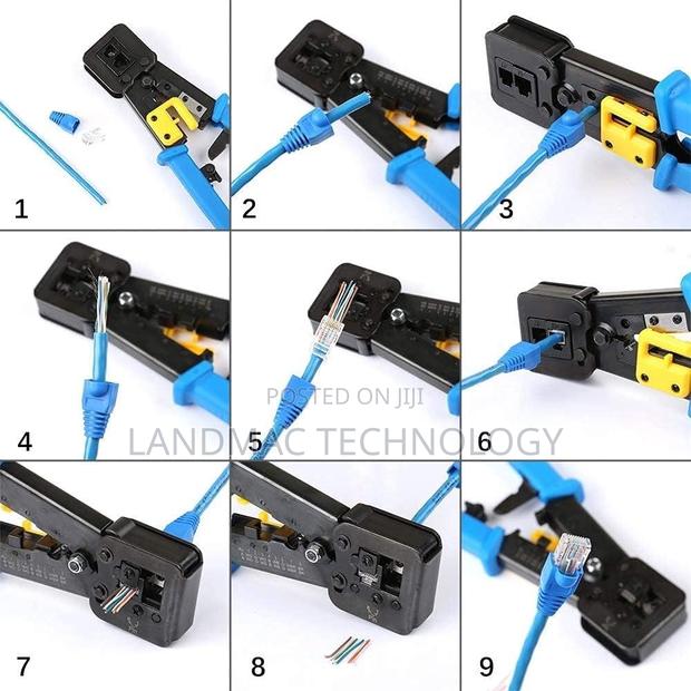 Rj45 Crimp Tool Ethernet Pass Thru Crimper photo 3