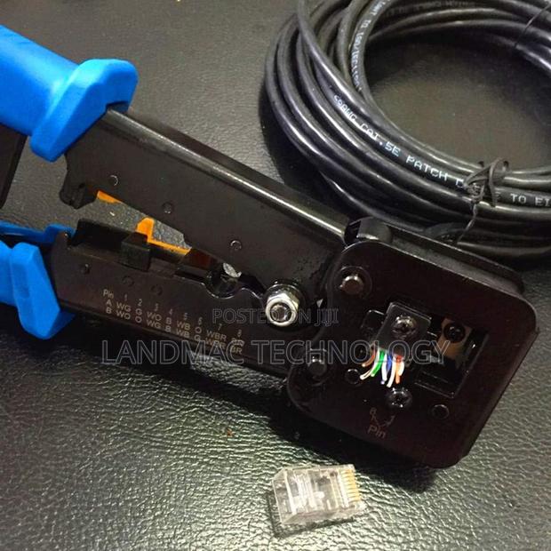 Rj45 Crimp Tool Ethernet Pass Thru Crimper photo 5