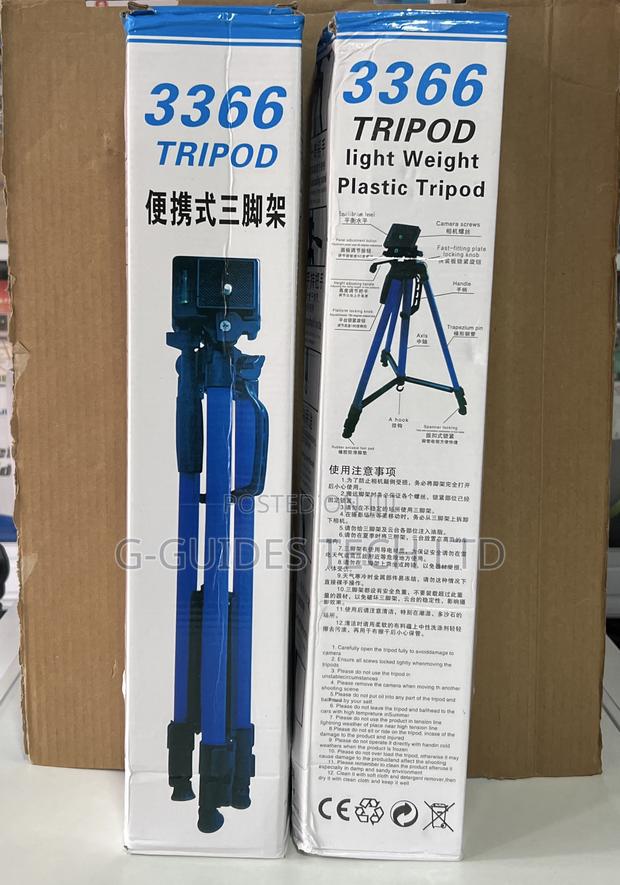 3366 Tripod Stand for Phone and Camera photo 6