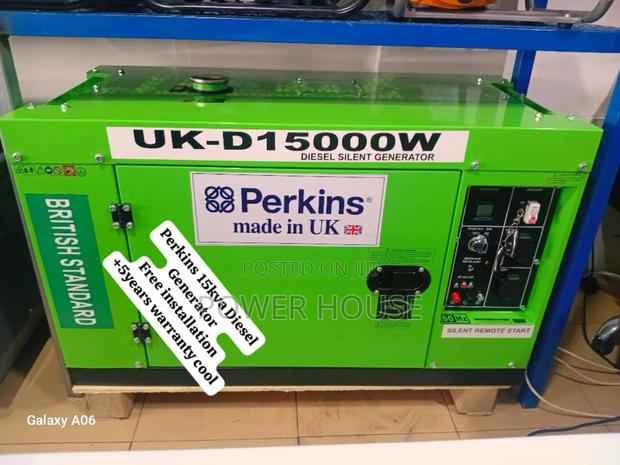Energetic Power Perkins Diesel Generator 15kva Silent Perkins 15kva · Photo 2