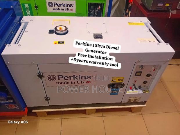 Verve Craft Perkins Diesel Generator 15kva Silent Perkins 15kva Cool · Photo 2
