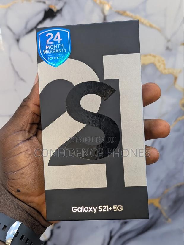 New Samsung Galaxy S21+ 5G 128 GB Black