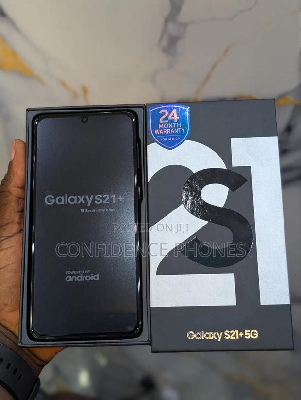 New Samsung Galaxy S21+ 5G 128 GB Black