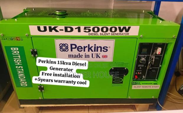 Free Power Perkins Diesel Generator 15kva Silent Perkins 15kva Cool · Photo 2
