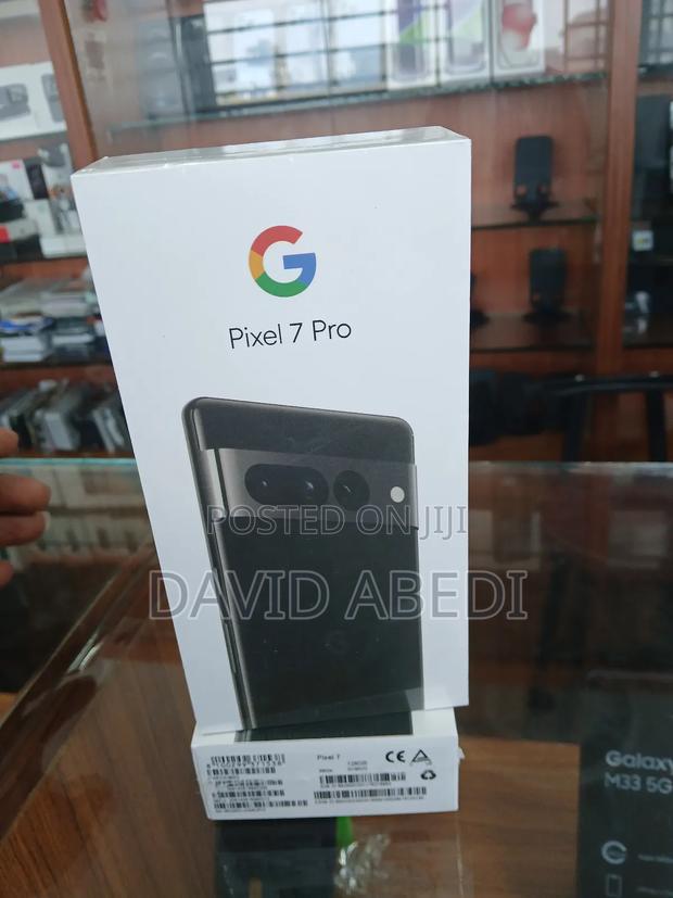 New Google Pixel 7 Pro 128 GB Black photo 2