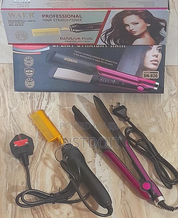 Waer Hot Comb + Sonar 826 Straightener · Photo 2