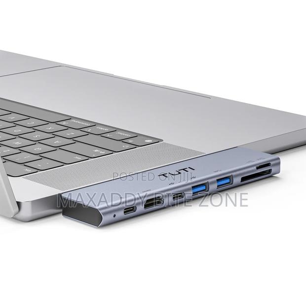 Tuti 7 In 1 Usb Hub Usb-c To Usb 3.O With Sd/Tf Card Reader photo 2