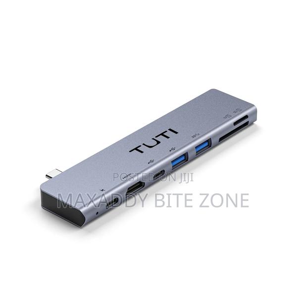 Tuti 7 In 1 Usb Hub Usb-c To Usb 3.O With Sd/Tf Card Reader photo 6