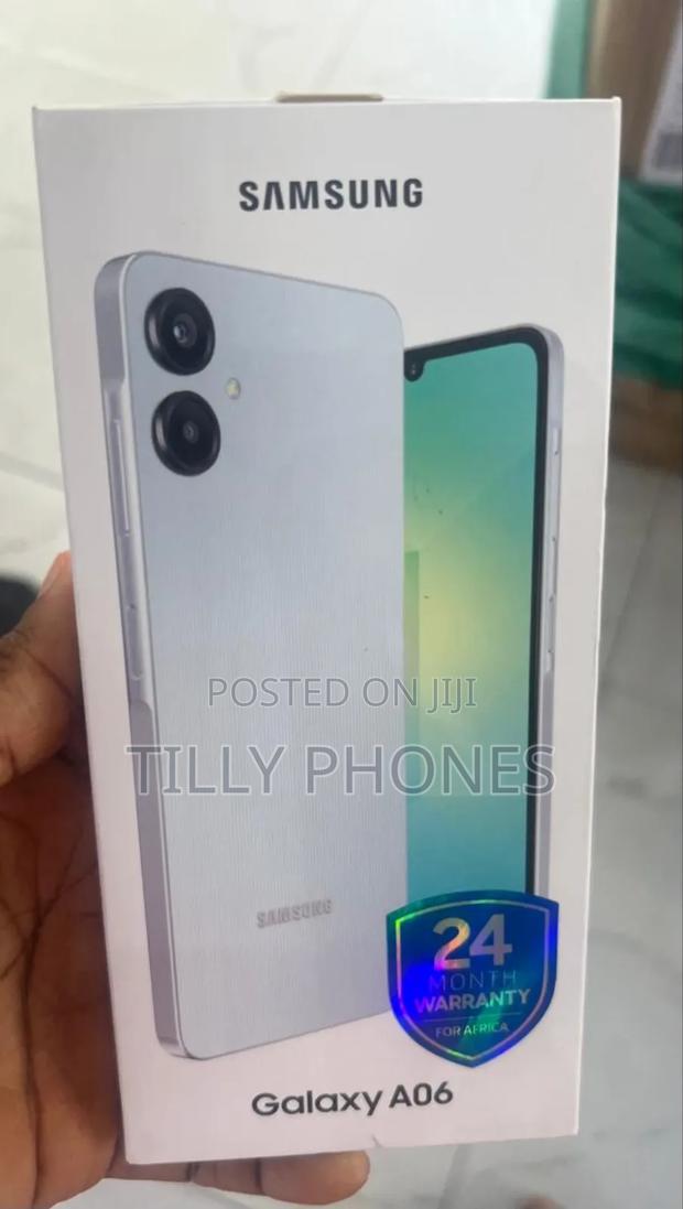 New Samsung Galaxy A06 128 GB Silver