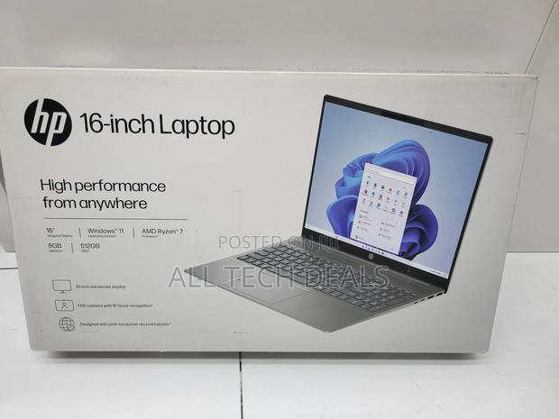 New Laptop HP 8GB AMD Ryzen 7 SSD 512GB · Photo 4