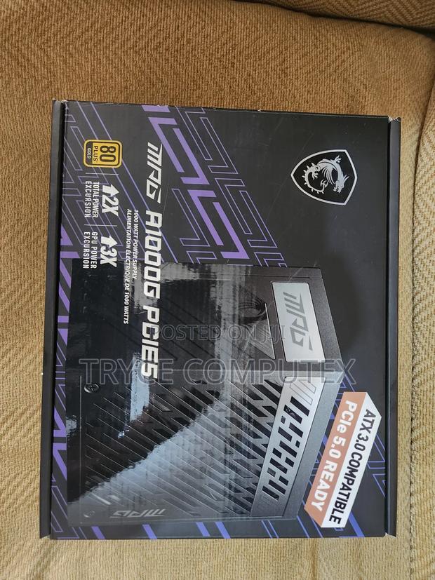 Msi MPG 1000watt Gaming Power Supply · Photo 2