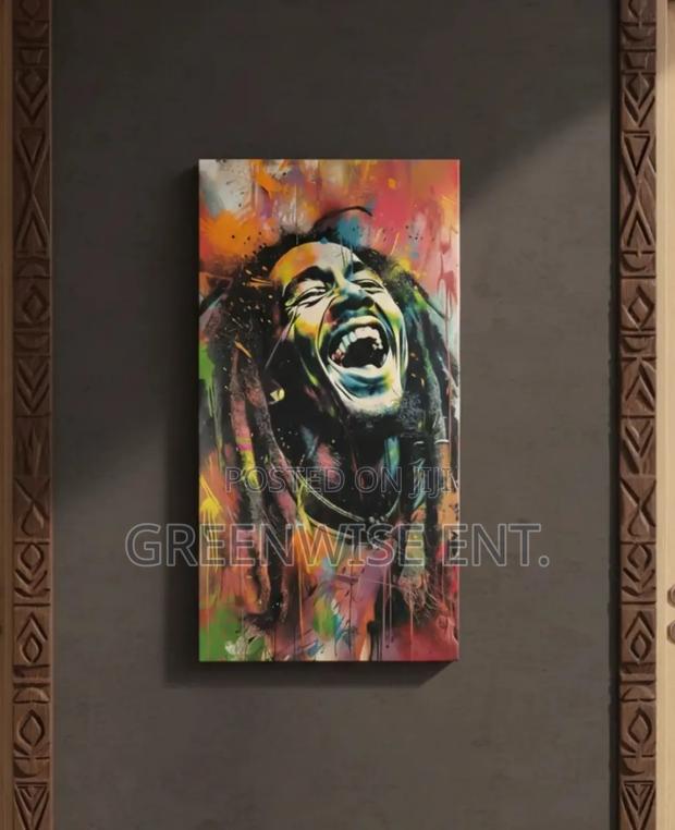 Bob Marley Canvas Painting Wall Art 30cmx60cm photo 3