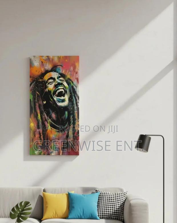 Bob Marley Canvas Painting Wall Art 30cmx60cm photo 5