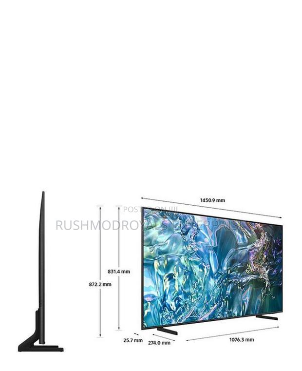 Samsung 65" Q60d a Brilliant Qled Blends Seamlessly Into Your Space · Photo 3