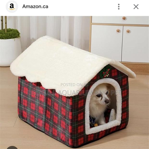 Foldable. Dog Bed House Soft Foam · Photo 2