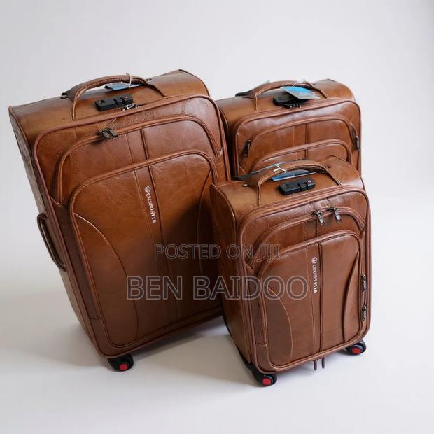 Leather Travel Bag 3-Sets · Photo 4