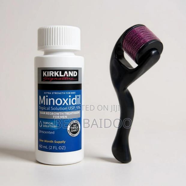 Kirkland Hair and Beard Oil+ Derma Roller Combo · Photo 2
