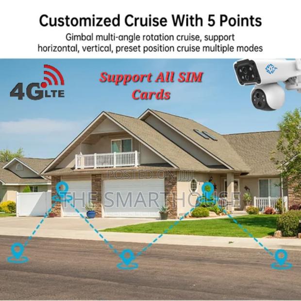 Smart 4g Dual Lens CCTV ( Support All Sim Card) photo 2