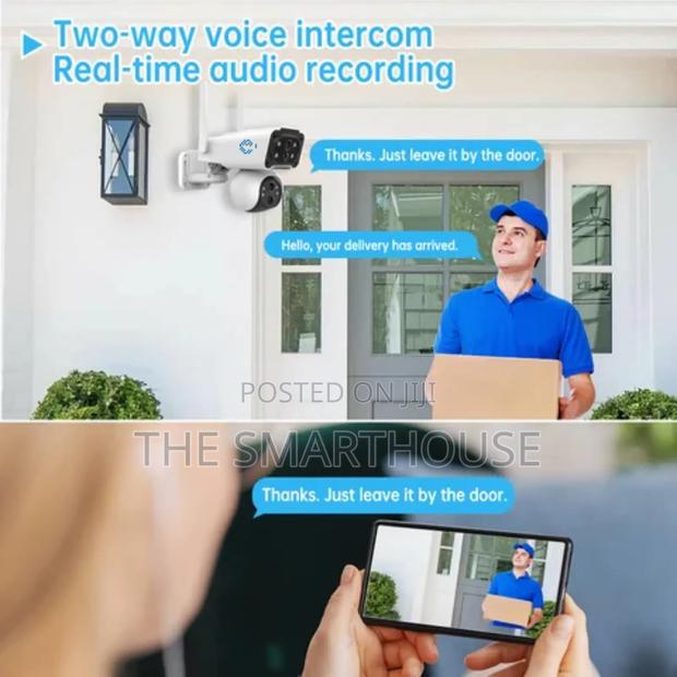 Smart 4g Dual Lens CCTV ( Support All Sim Card) photo 5