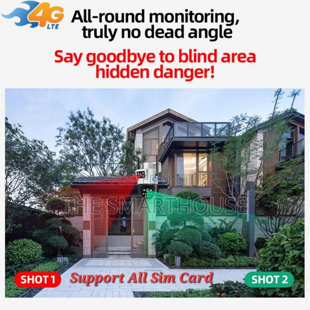 TSH- 4g Dual-Lens Cctv(Support All Sim, Electricity Battery Powered) photo 4