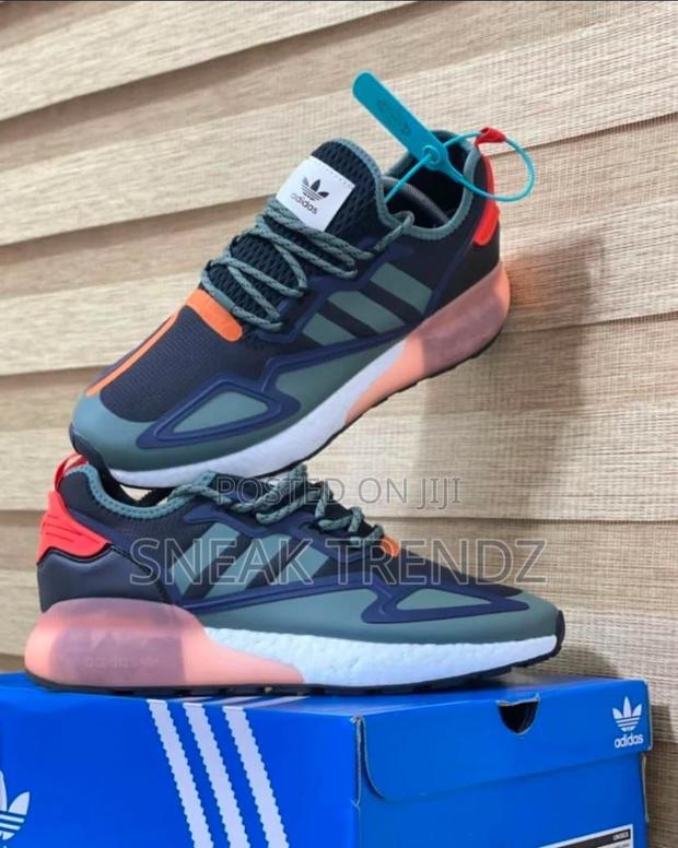 Adidas Og Zx Green Orange N White · Photo 4