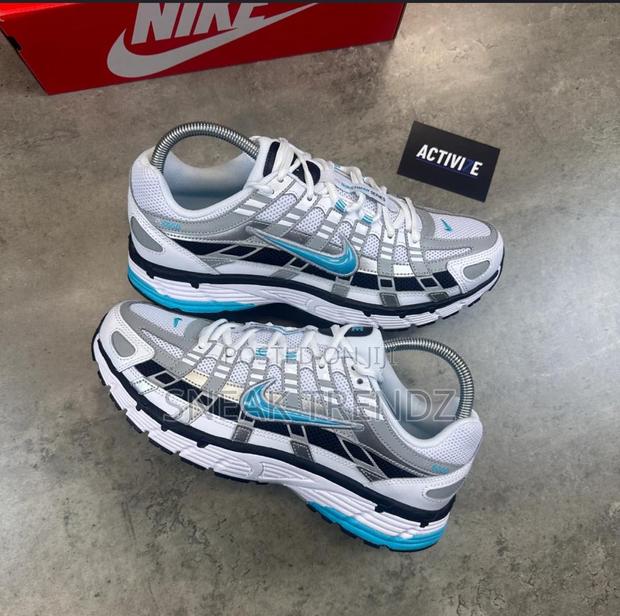 Nike Air Og P 600 White Silver and Green Black