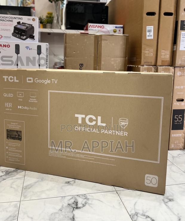 Unique TCL Qled Smart Screen Television(50 Inch) Black · Photo 3
