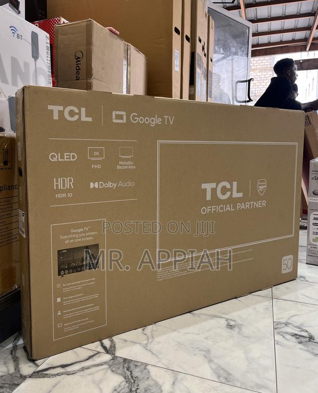 Unique TCL Qled Smart Screen Television(50 Inch) Black · Photo 4