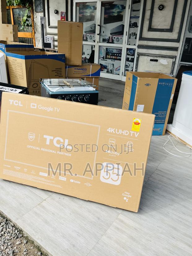 Unique TCL 55′′ Ultra Hd Smart Digital Satellite Tv(Tcl 55p635)Black · Photo 3