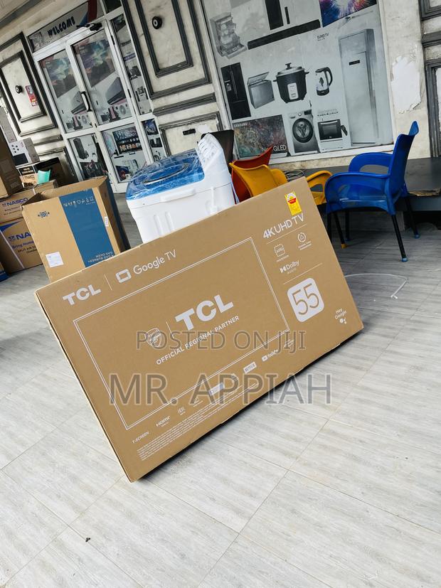Unique TCL 55′′ Ultra Hd Smart Digital Satellite Tv(Tcl 55p635)Black · Photo 4