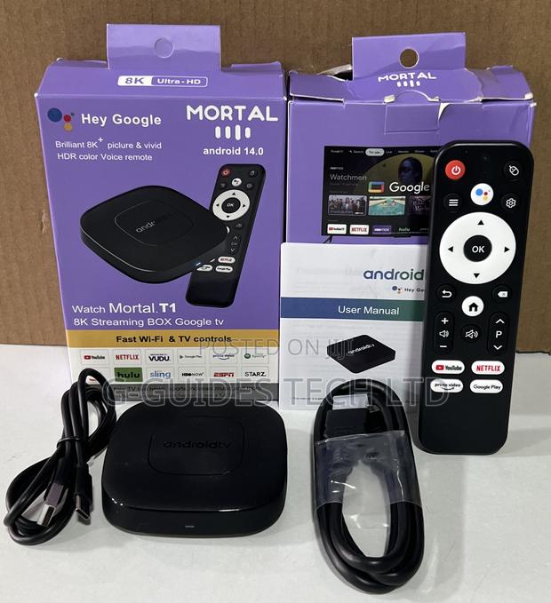 Mortal T1 Android Tv Box Streaming Box Google Tv photo 3