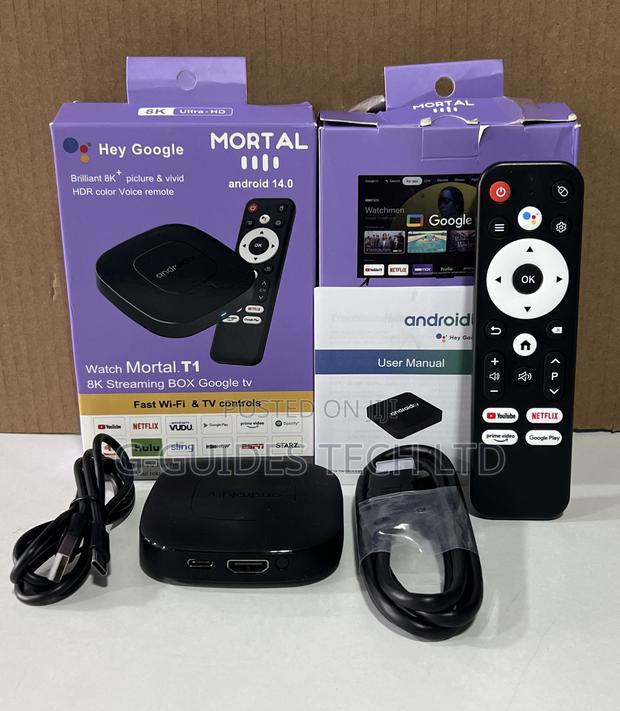 Mortal T1 Android Tv Box Streaming Box Google Tv photo 4