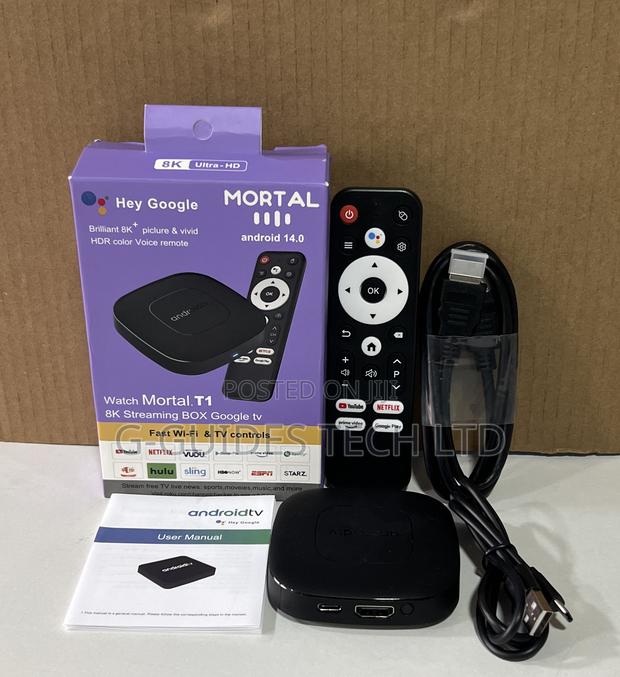 Mortal T1 Android Tv Box Streaming Box Google Tv photo 5