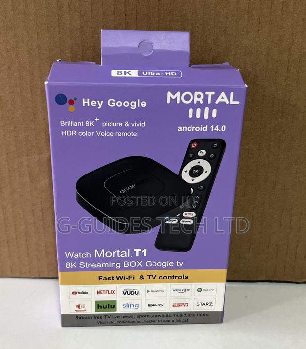 Mortal T1 Android Tv Box Streaming Box Google Tv photo 2