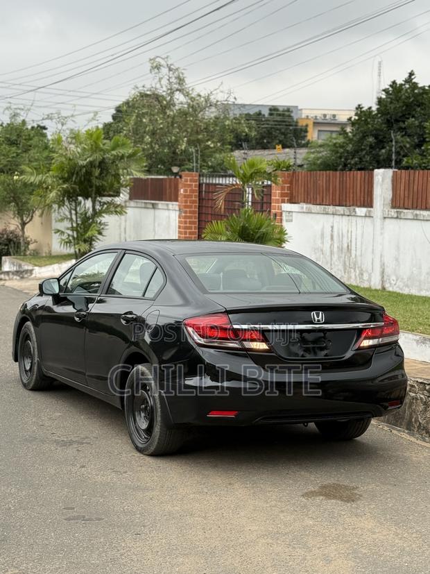 Honda Civic EX-L 4dr Sedan (1.8L 4cyl CVT) 2015 Black photo 3