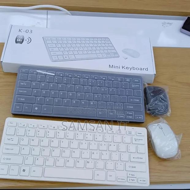 Universal Wireless Mini / Portable Keyboard and Mouse Set photo 2