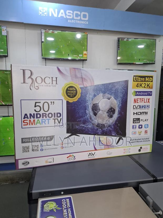 Roch 50 Inches Smart Android Tv Uhd Available for Sale · Photo 3