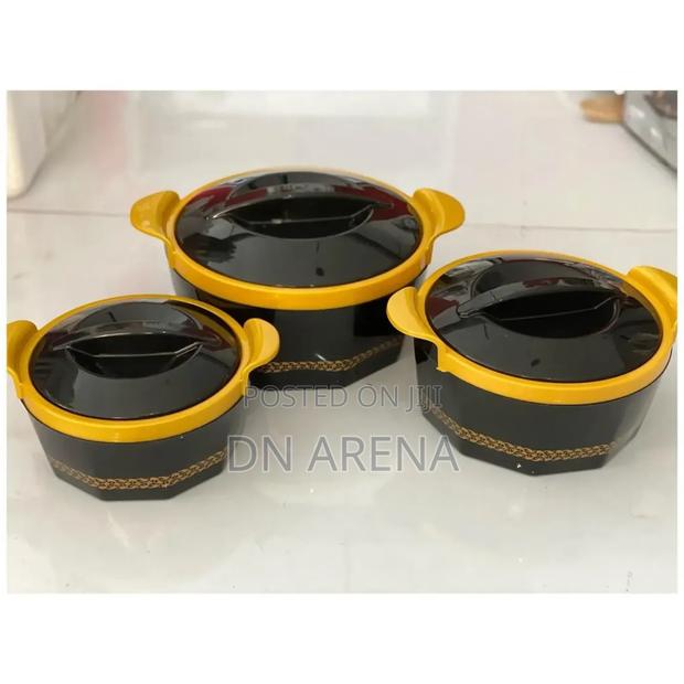Sq Professional Fionna 3 Piece Insulated Hot Pot 2.5l, 1.5l , 1l photo 2