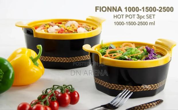 Sq Professional Fionna 3 Piece Insulated Hot Pot 2.5l, 1.5l , 1l photo 3