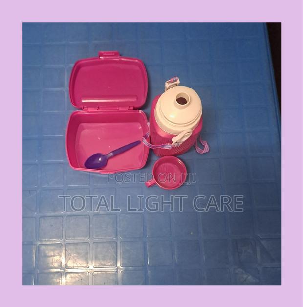 Plastic Lunch Bowl and Water Bottle. photo 4