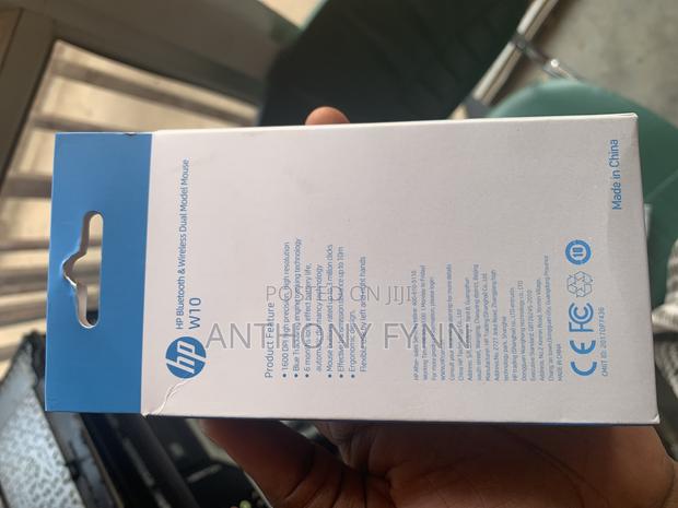 Hp Bluetooth Wireless Dual Model Mouse W10