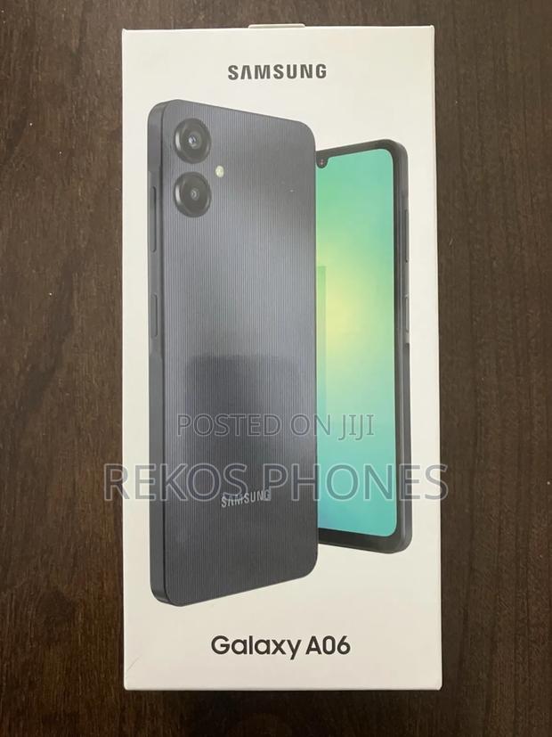 New Samsung Galaxy A06 128 GB Black
