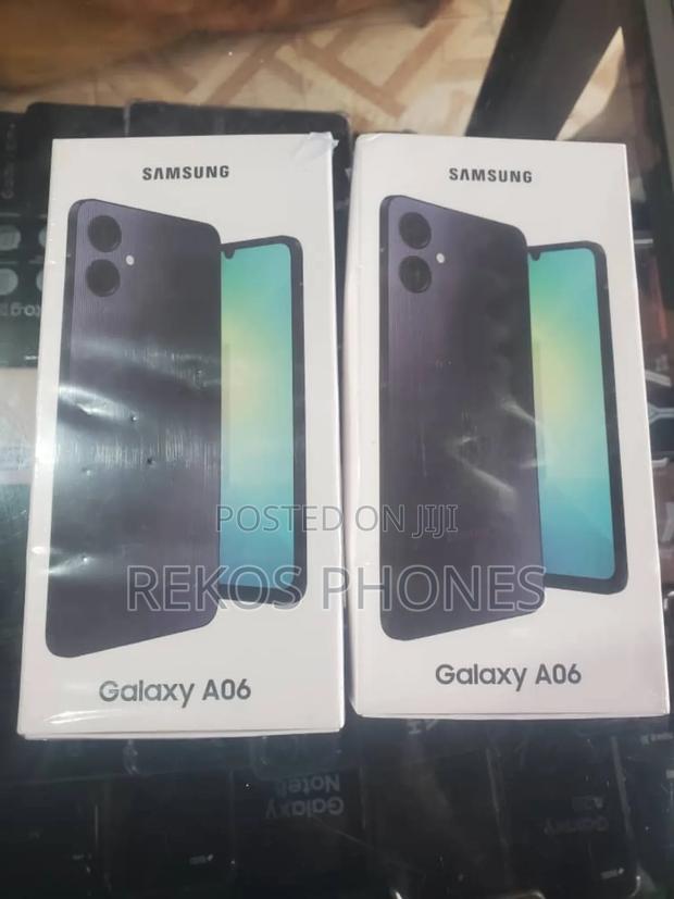 New Samsung Galaxy A06 128 GB Black photo 3
