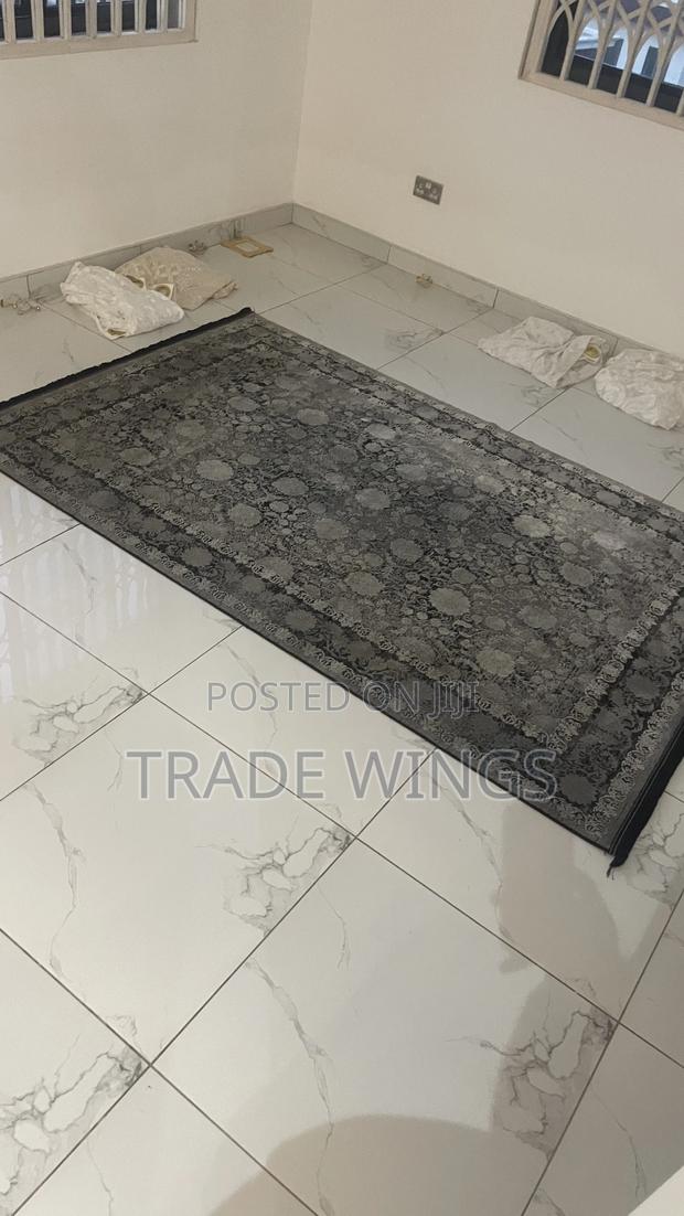 1 Used Black and White Carpet for Sale photo 4
