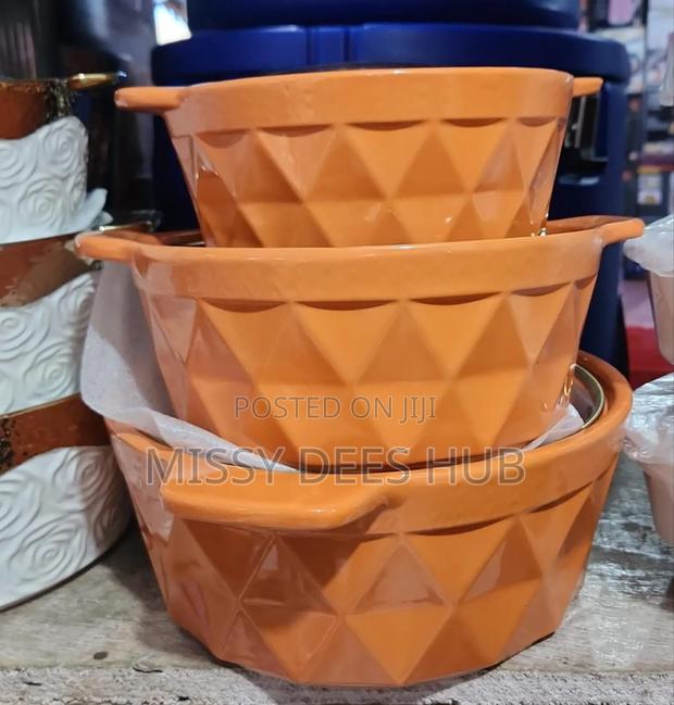 3pcs Ceramic Bowls