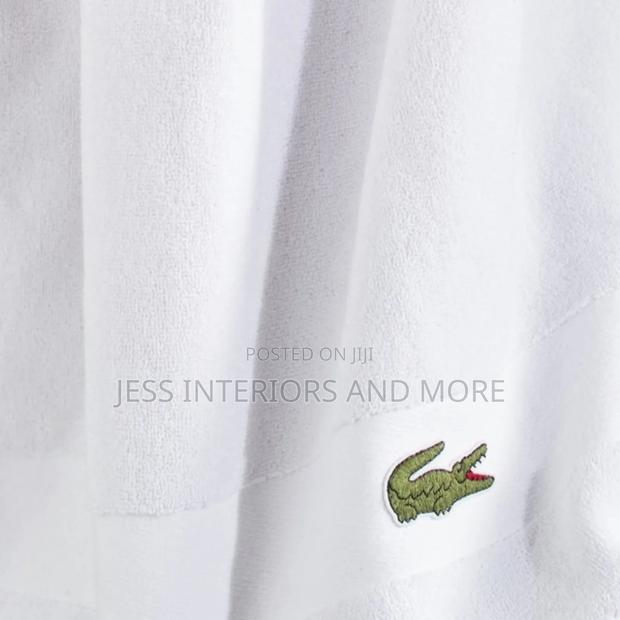 Lacoste Sport Stripe Cotton Bath Towel photo 2